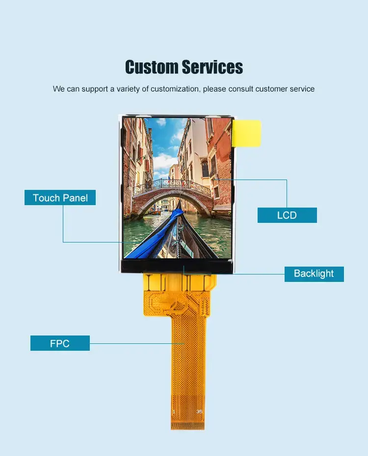 TG02004LZR35G -2.0 inch TFT touch screen