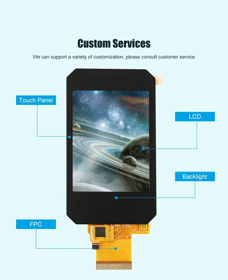 TG0241F2CZ0 -2.4 inch TFT LCD display