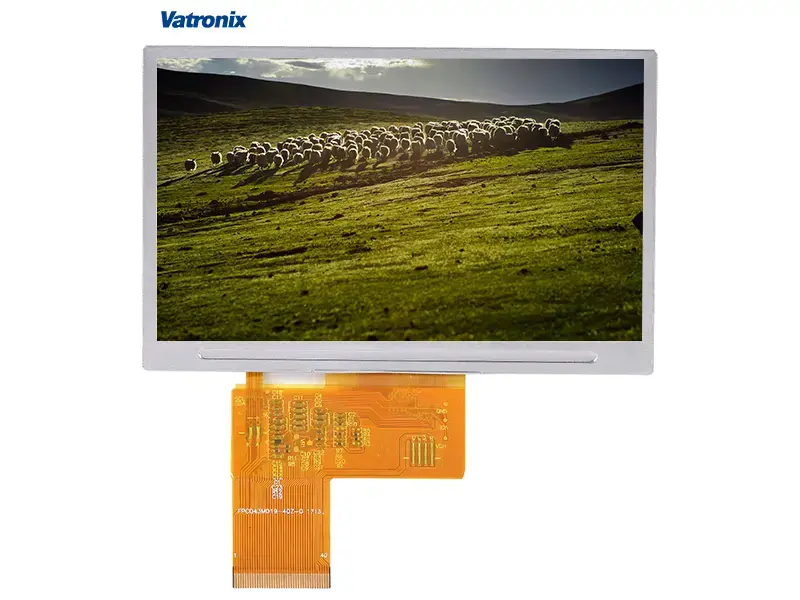 4.3 inch screen