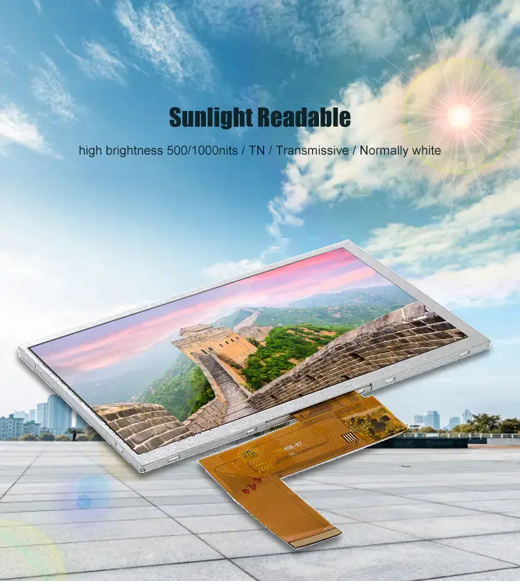 TG07002LZR40B -7 inch TFT LCD screen