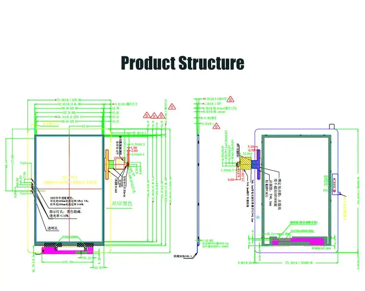 10.1-TG10103TD40D-C-capacitive touch screen
