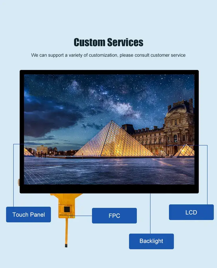 TG10109LZR40G- 10.1-inch touch screen with HDMI