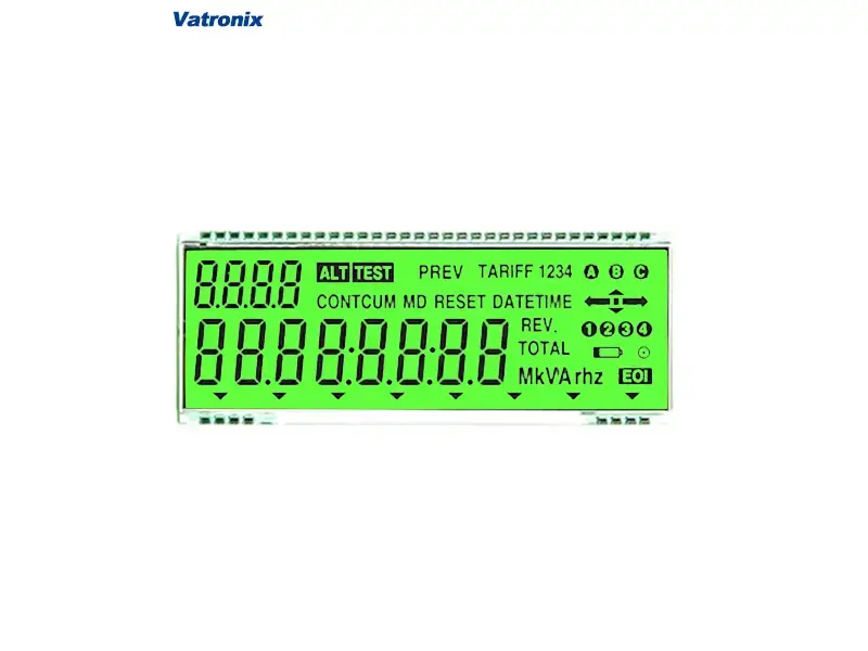 serial lcd green monochrome monitor
