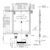 2.8 inch small TFT touch screen display