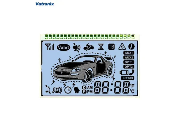 black and white monochrome graphic display